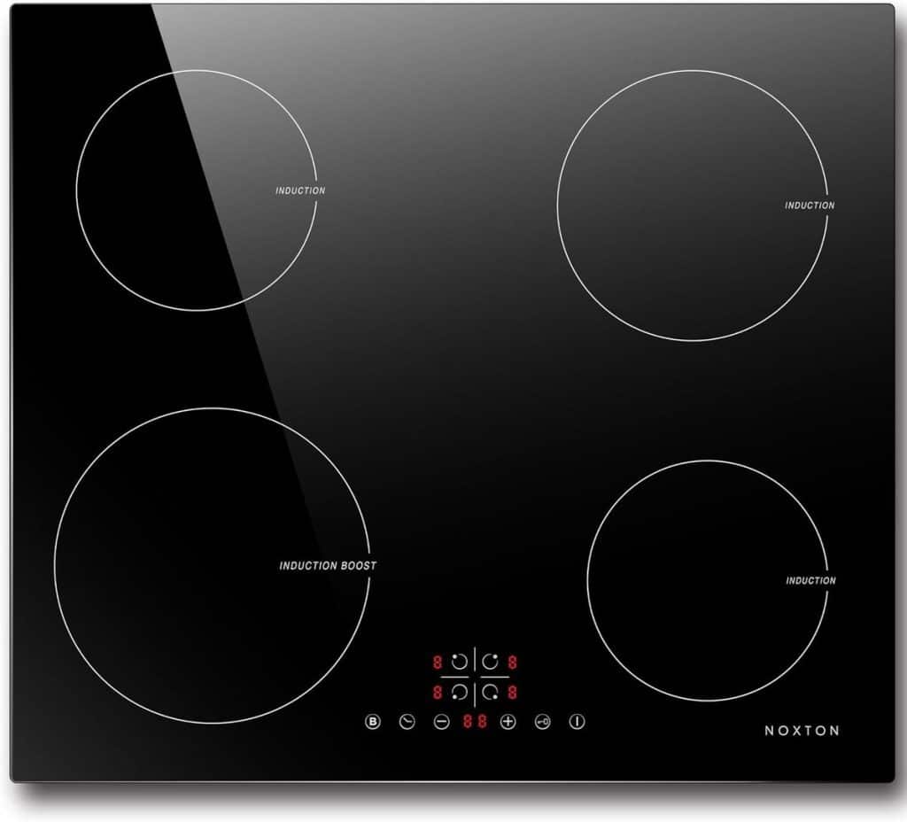 Test : plaque induction NOXTON 4 feux encastrable 6400W