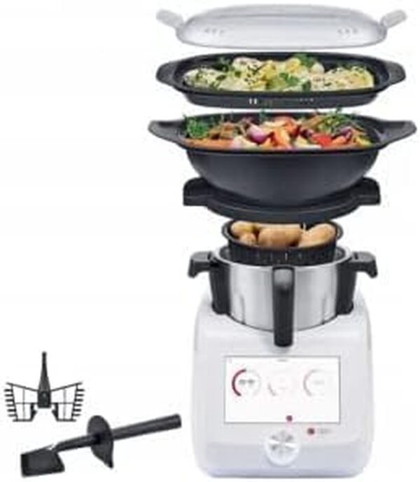 Monsieur Cuisine Smart robot multifonctions SilverCrest 1000W Blanc