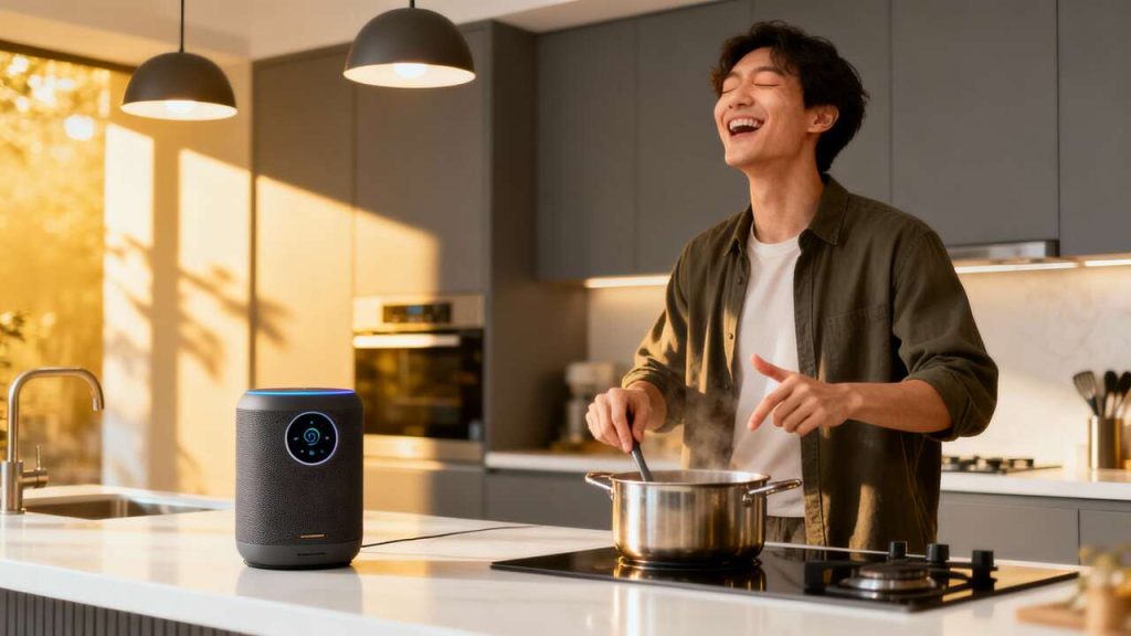 Systèmes audio connectés : immersion totale en cuisine