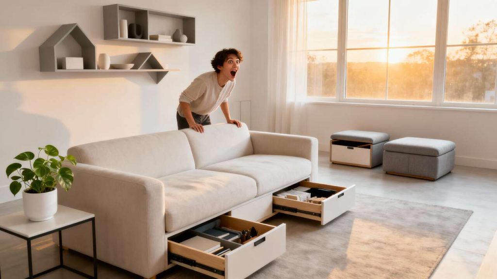 Maximiser le rangement sans encombrement