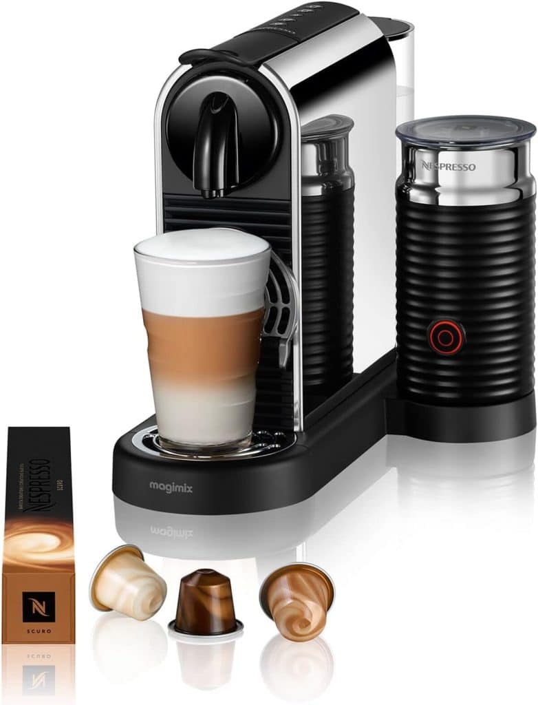 Examen de la cafetière Nespresso Magimix Citiz Platinium & Milk 11716 : performances et avis
