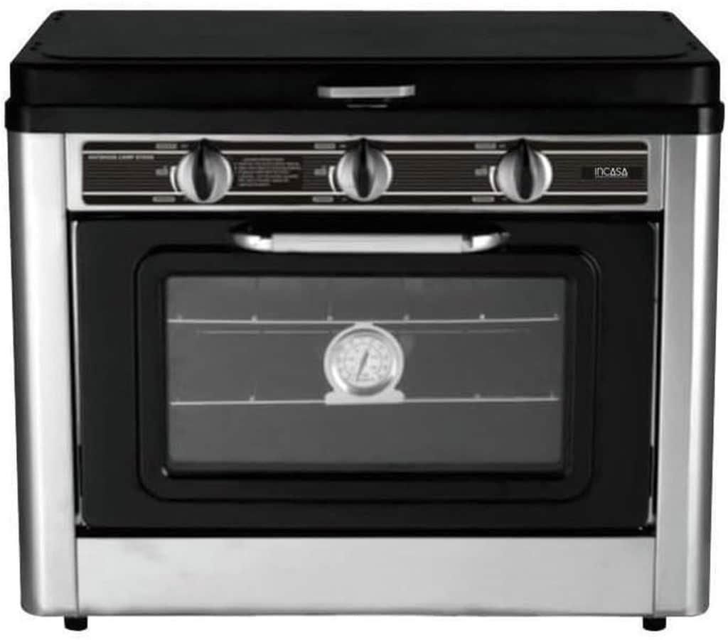 Test combiné four/réchaud 2 feux Incasa 016463