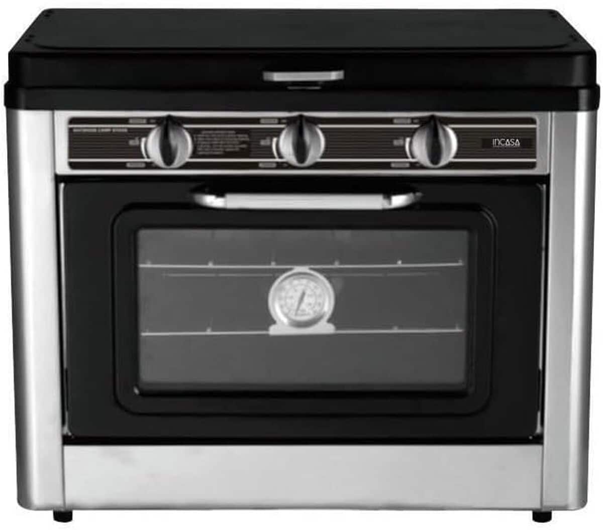 Test combiné four/réchaud 2 feux Incasa 016463
