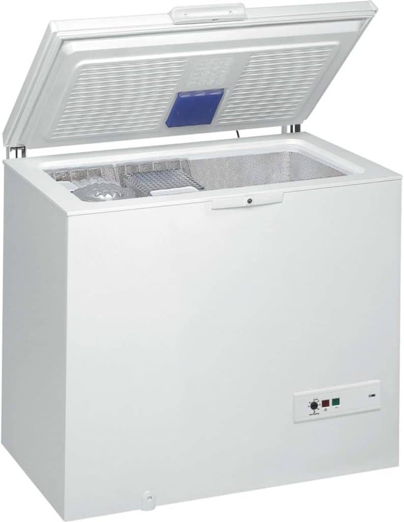 Test du congélateur Whirlpool WHM31112 2 : performance et grande capacité
