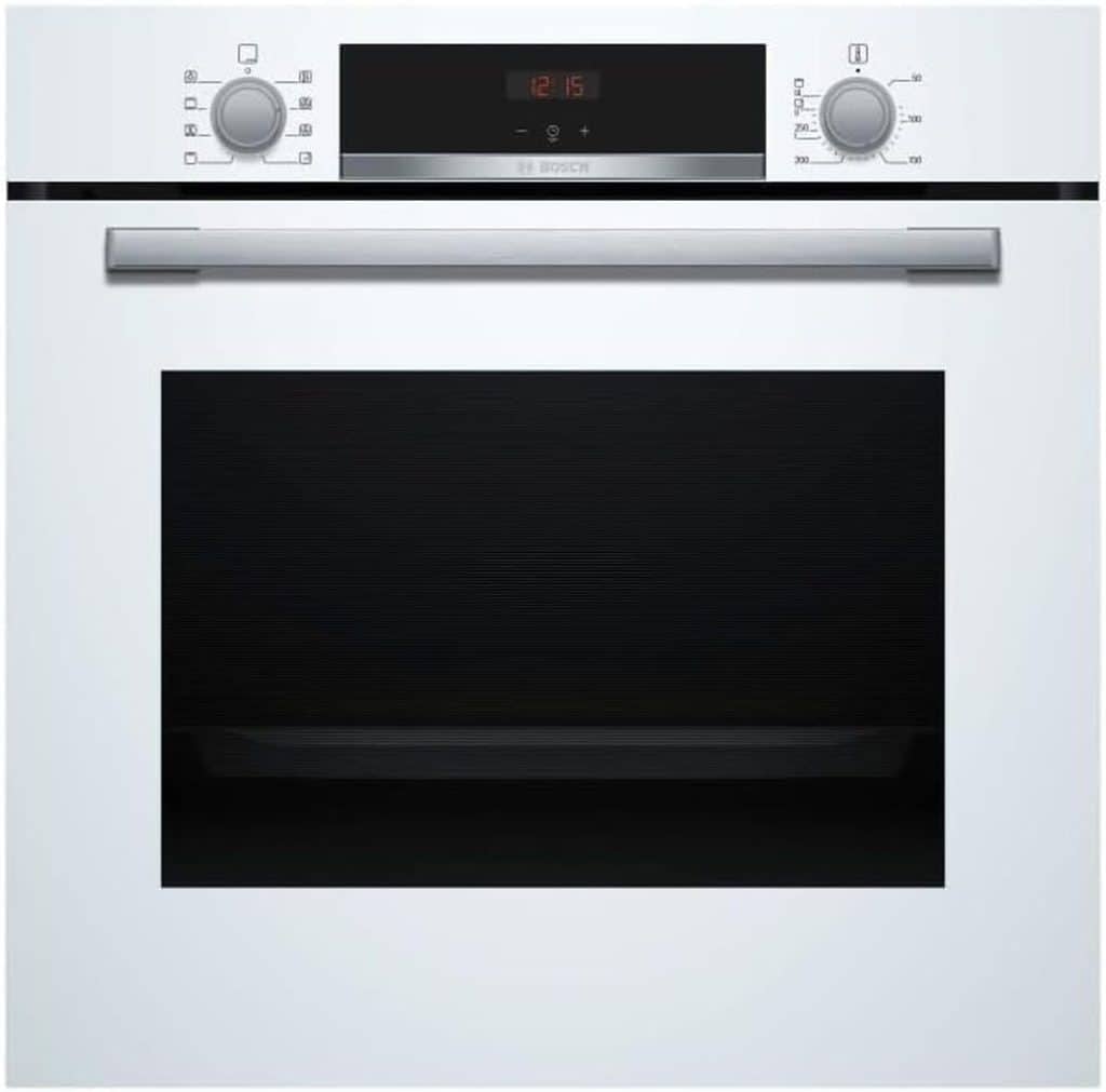 Test du four encastrable Bosch HBA553BV3F, série 4, blanc
