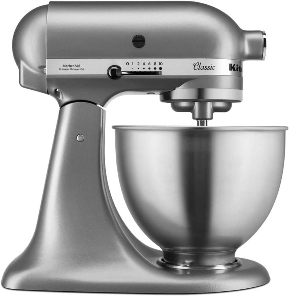 Test du robot pâtissier KitchenAid 4, 3L argent