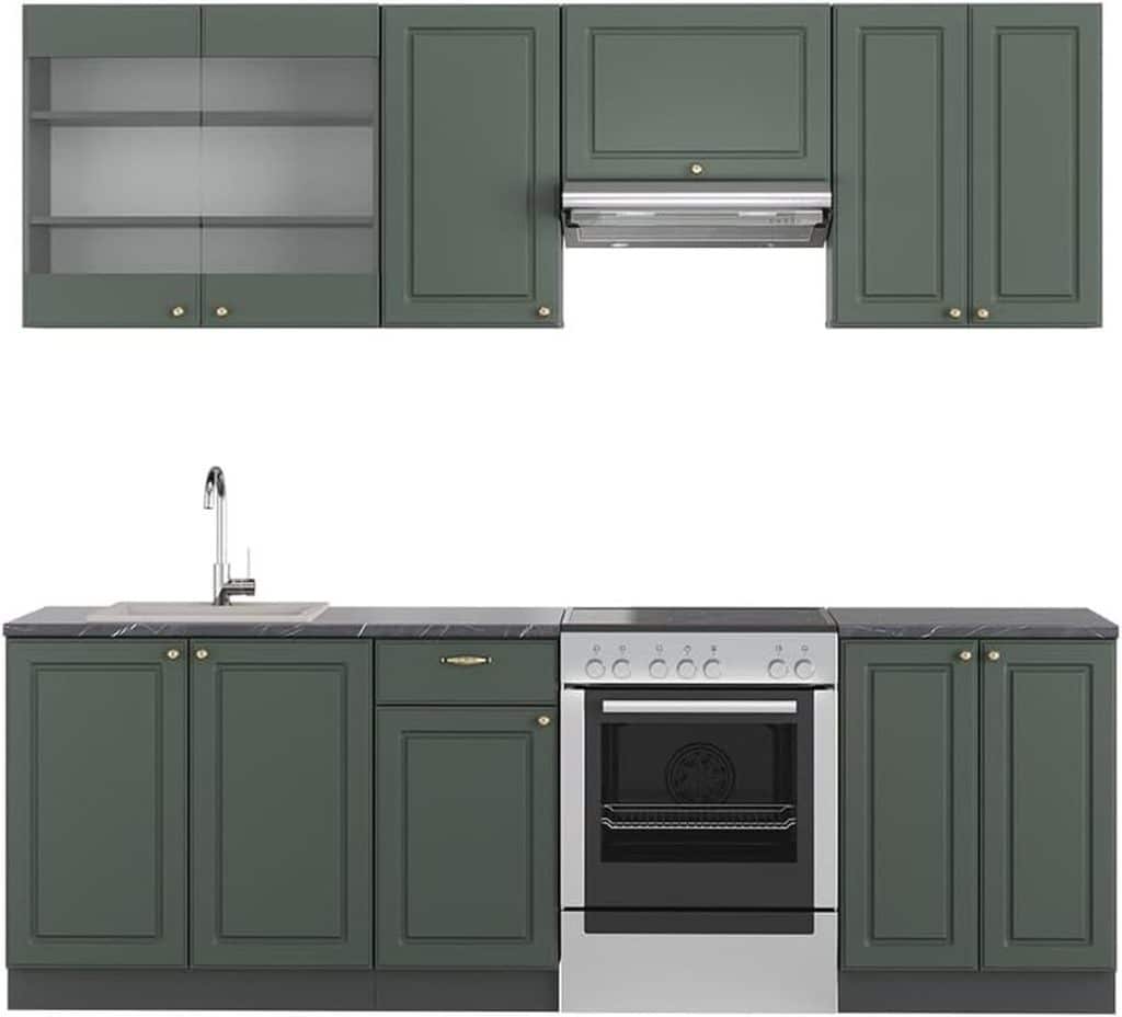 Test Vicco Cuisine Fame-Line, 240cm élégance rustique