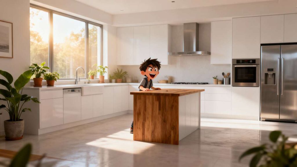 Optimiser l'espace : astuces minimalistes pour cuisines équipées