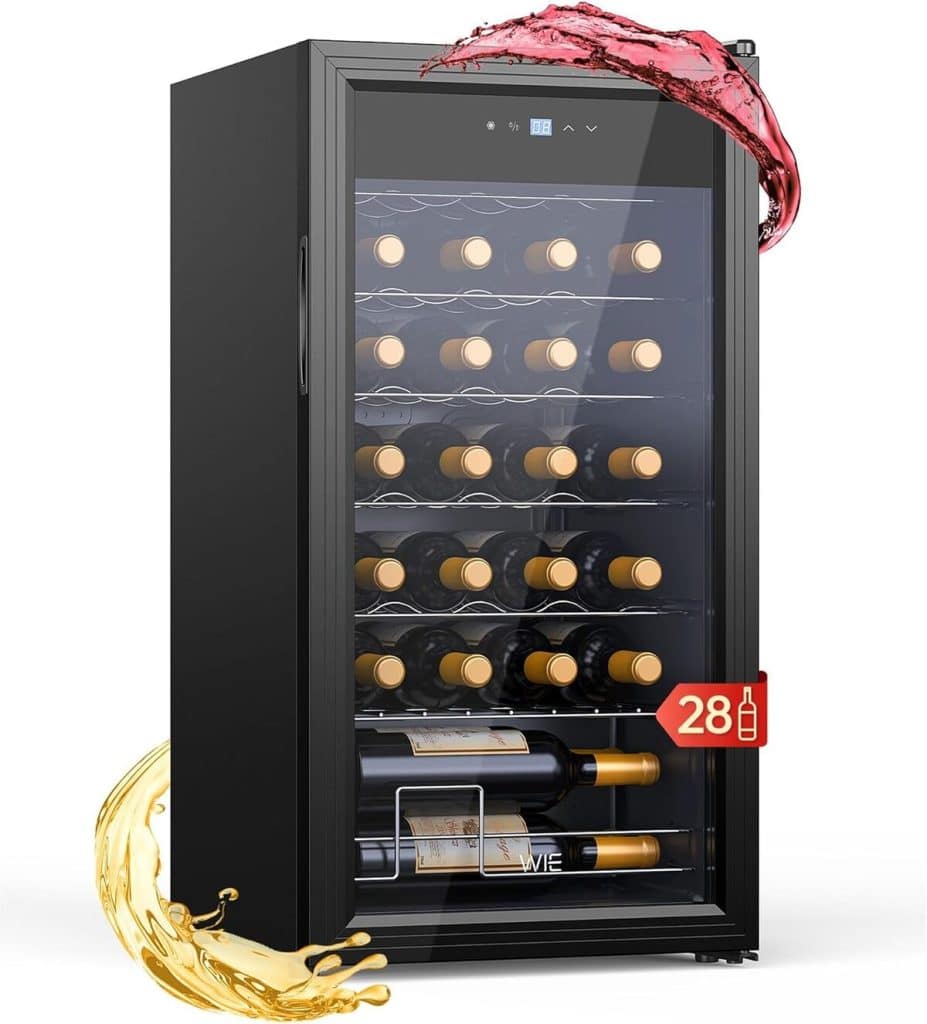 Test : cave à vin WIE 28 bouteilles, protection UV