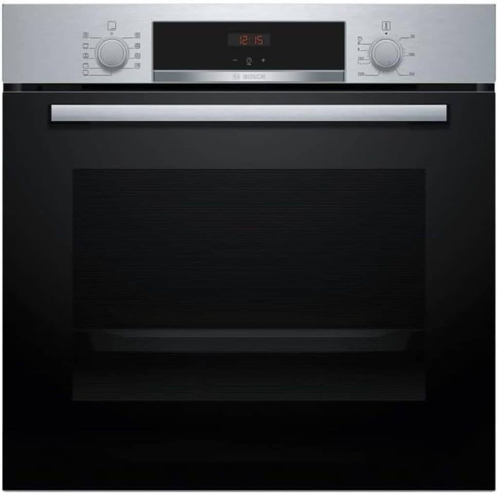 Test du four encastrable Bosch HBA534BS3F inox, série 4