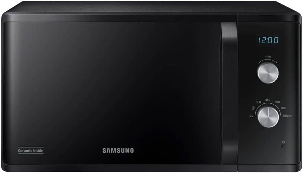 Test du micro-ondes Samsung MS23K3614AK : puissance et élégance compacte