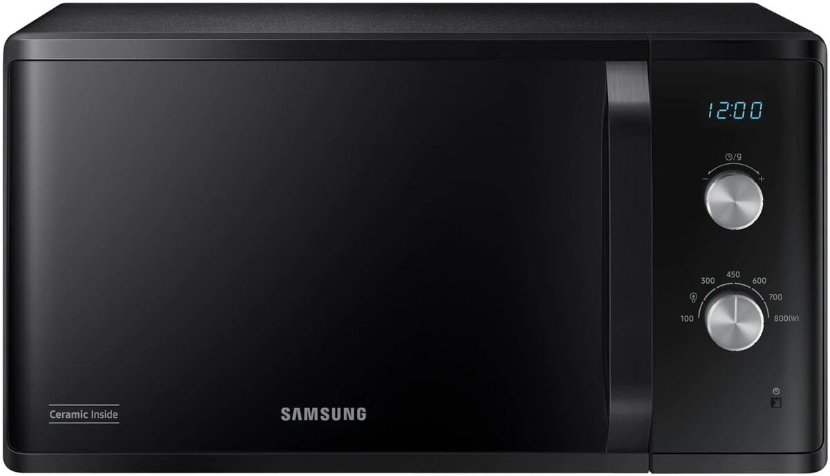 Test du micro-ondes Samsung MS23K3614AK : puissance et élégance compacte