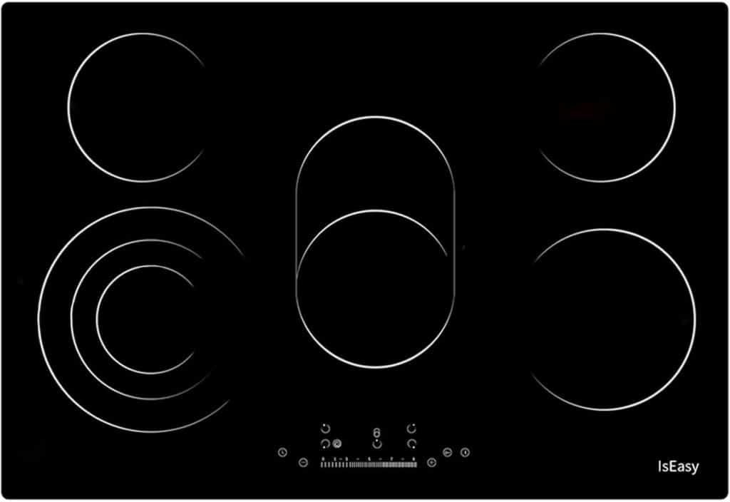 Test : plaque vitrocéramique 5 feux 8600W