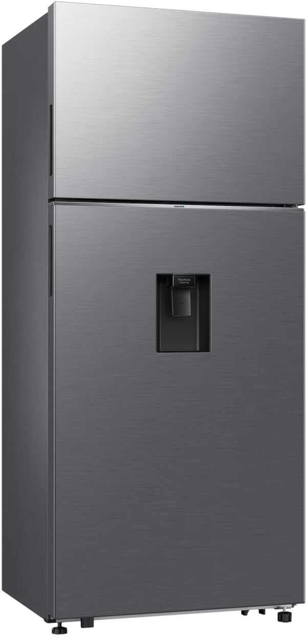 Samsung Réfrigérateur Double Porte avec Distributeur d'Eau, Wifi avec AI Energy Mode, Smart Cooling, Twin Cooling Plus, 528 L