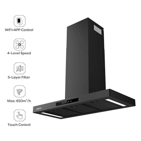 Test et avis sur la hotte aspirante Ciarra CBCB9102-P 90cm : une combinaison parfaite de performance et de discrétion pour une cuisine moderne.