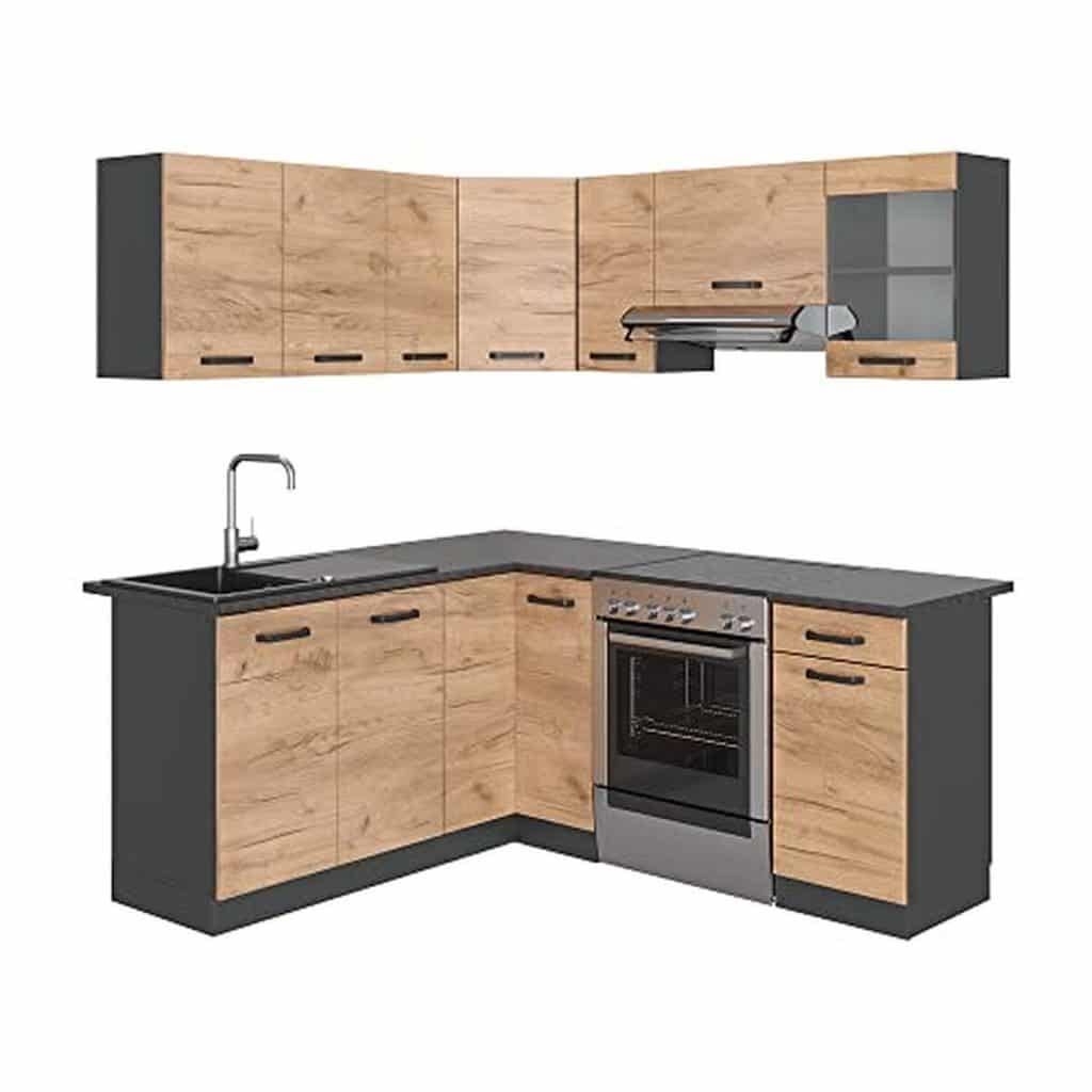 Test de la cuisine d'angle Vicco Rick 190x46 cm