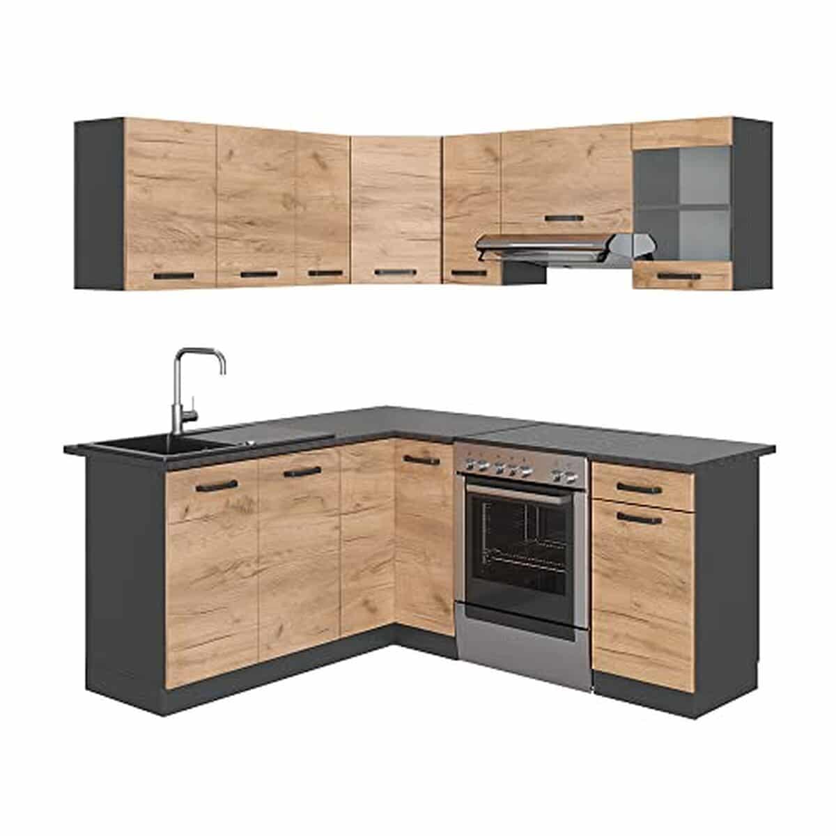 Test de la cuisine d'angle Vicco Rick 190x46 cm