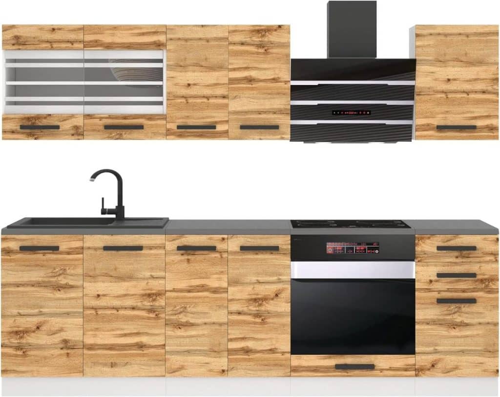 Test de la cuisine encastrable Belini Bloc 240 cm : pratique et élégance sans appareils