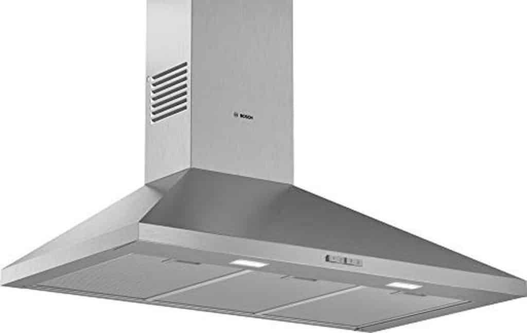Test de la hotte Bosch DWP64BC50 : performance inox et LED