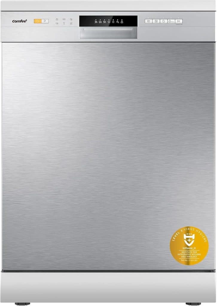 Test du lave-vaisselle COMFEE' CDWPF1201PS : efficacité et flexibilité en acier inoxydable