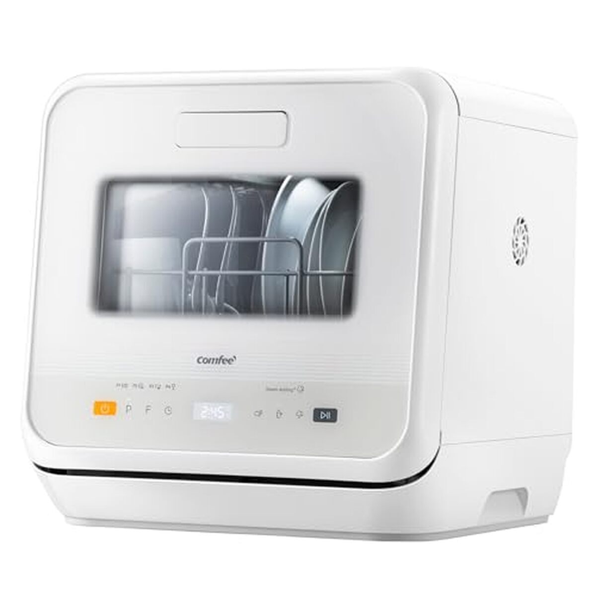 Test du lave-vaisselle de comptoir Comfee' avec 6 programmes
