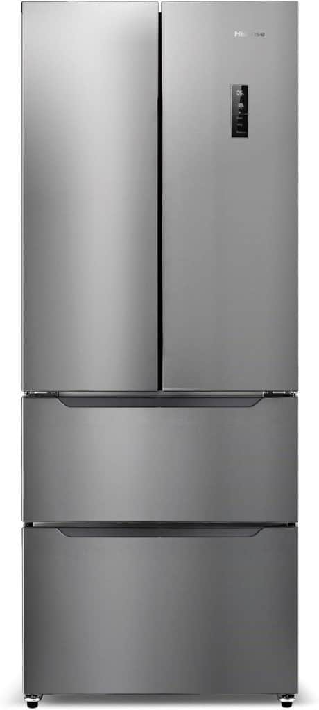 Test du réfrigérateur Hisense mkgn f378 a+ : efficacité et design en acier inoxydable