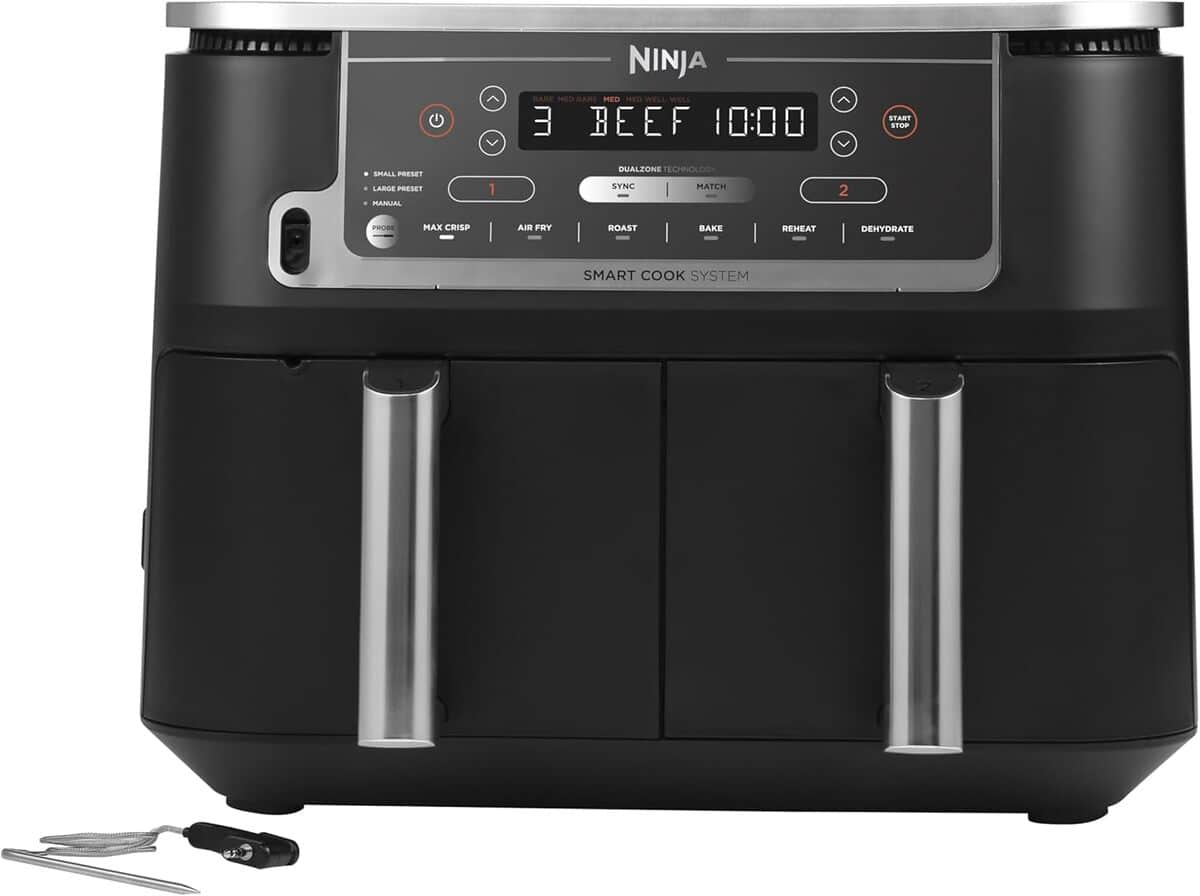 Test : friteuse Ninja Airfryer Foodi MAX Dual Zone