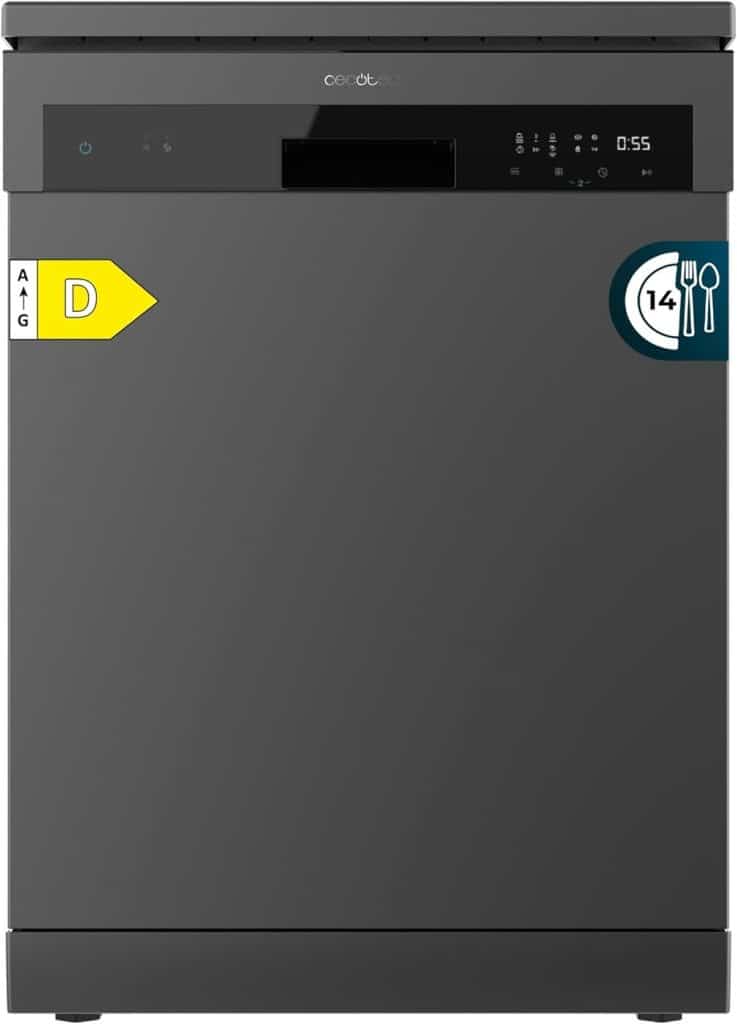 Test lave-vaisselle Cecotec Bolero Aguazero 6200 Dark D : puissance et polyvalence
