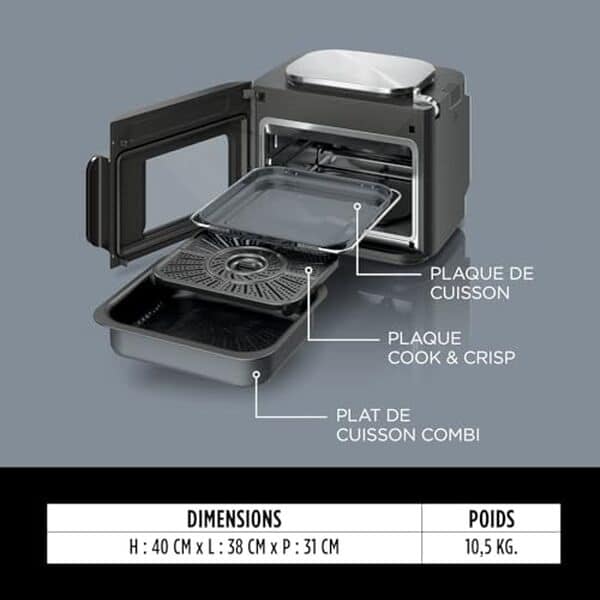 Examinez les capacités polyvalentes du Ninja SFP700EU 12-en-1. Découvrez comment cet appareil efficace réinvente la cuisine moderne, simplifiant les repas du quotidien avec ses multiples fonctions.