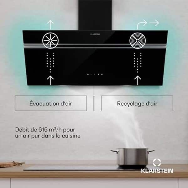 Découvrez notre test complet de la hotte aspirante klarstein Alina 90 : performances puissantes, fonctionnement silencieux et design élégant pour une cuisine moderne