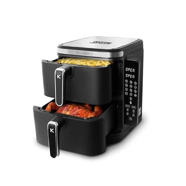 Découvrez notre analyse de la double friteuse à air verticale Kitchencook 12l 2800w : fonctionnalités, avantages et utilisation pour des fritures saines et savoureuses