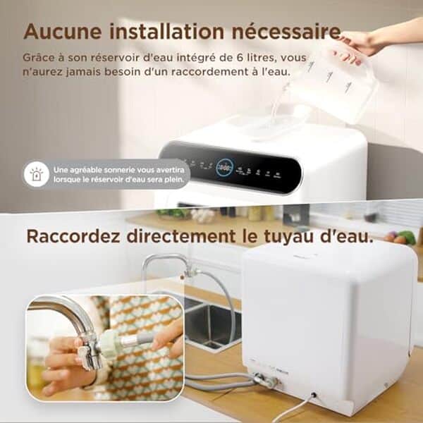 Découvrez notre test complet du lave-vaisselle COMFEE' MFD42S110W-IT : un appareil compact et performant qui optimise votre espace tout en garantissant un nettoyage efficace. Idéal pour les petites cuisines.