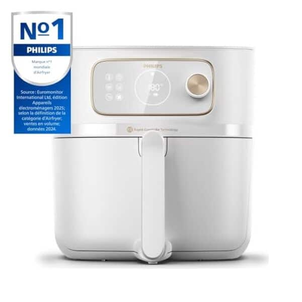 Découvrez la friteuse connectée philips Airfryer Combi 7000 : une technologie révolutionnaire pour des fritures saines et savoureuses.