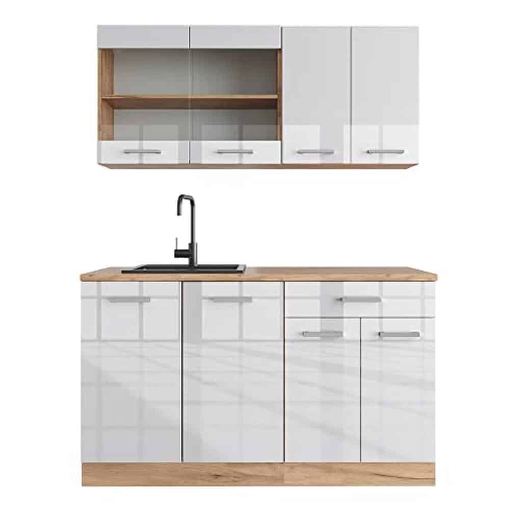 Test de la cuisine Vicco R-Line : élégance et fonctionnalité en 140 cm