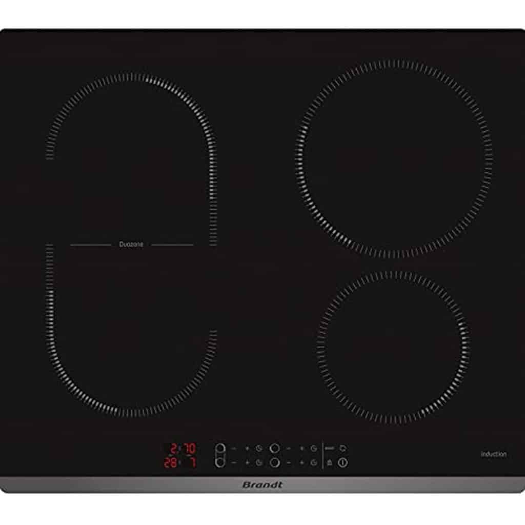 Test de la table à induction Brandt CPI6400B : puissance et élégance