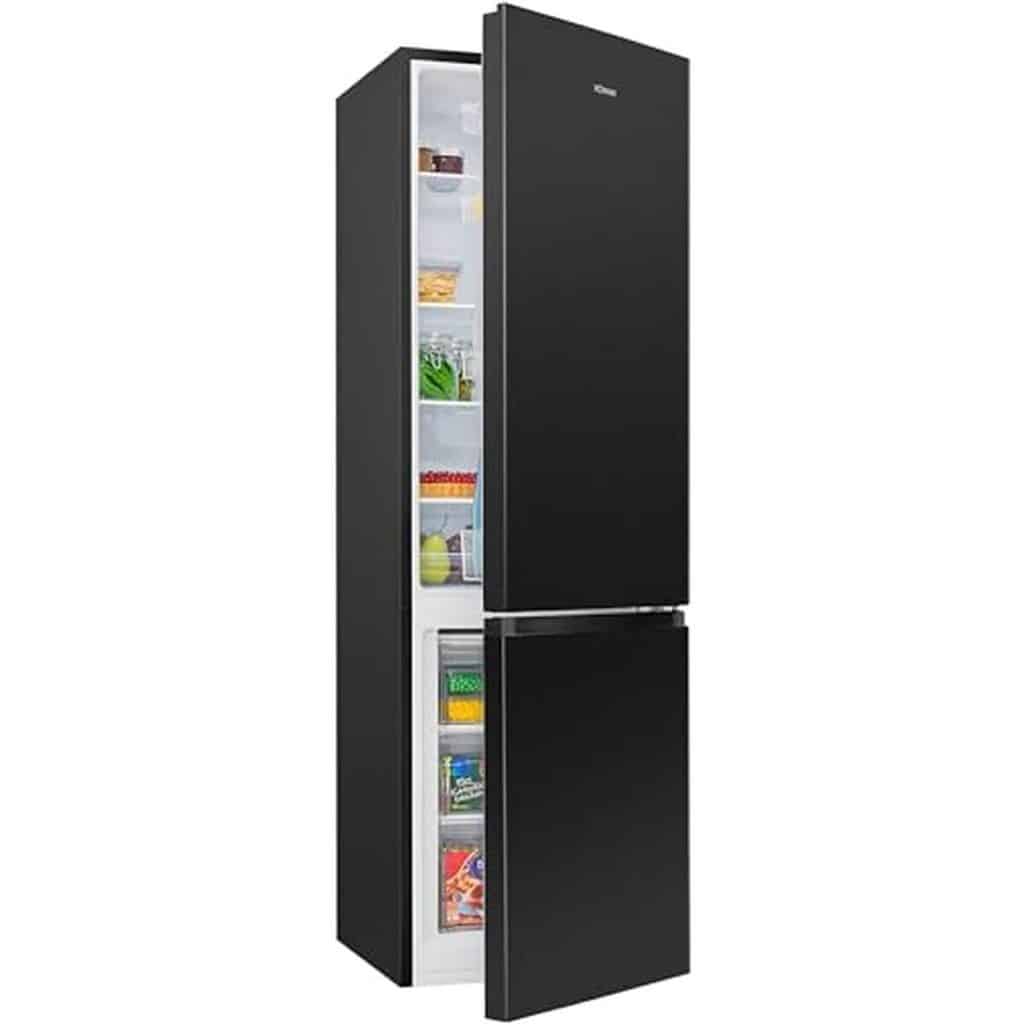 Test du réfrigérateur Bomann KG184-1 : design noir et 269L de capacité