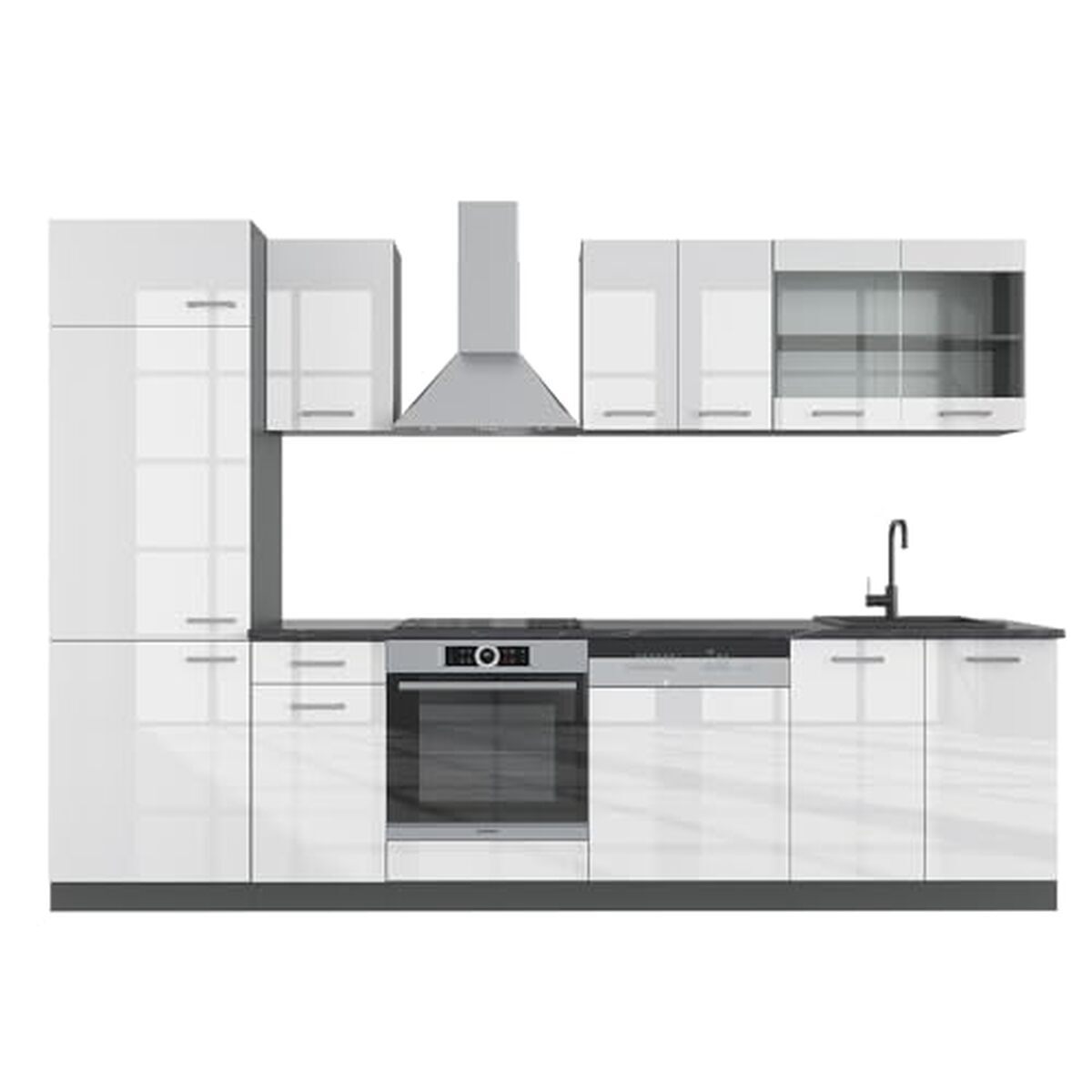 Test : vicco Cuisine R-Line 300 cm, élégance et fonctionnalité