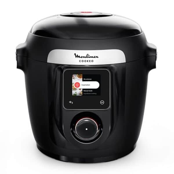 Découvrez notre analyse complète du multicuiseur Moulinex Cookeo Wi-Fi Extra Crisp : puissance, polyvalence et connectivité pour une cuisine facilitée au quotidien.