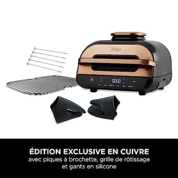 Découvrez notre test complet de la grille et friteuse à air 6-en-1 ninja Foodi MAX. Performances, fonctionnalités et avis d'experts pour vous aider à faire le bon choix.