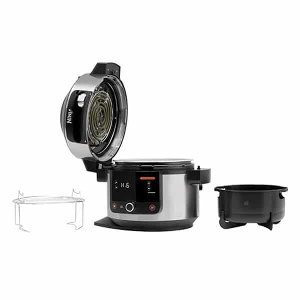 Découvrez notre test du Ninja Foodi OL550EU : un multicuiseur 11 en 1 en acier inoxydable, alliant performance et polyvalence pour sublimer vos plats au quotidien.