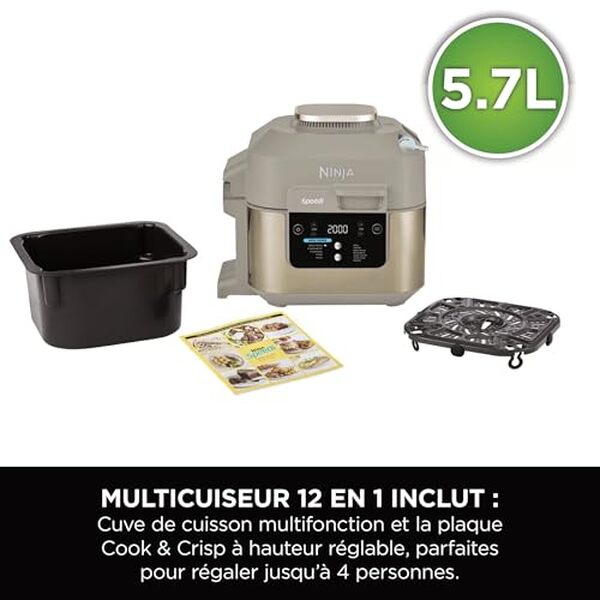 Découvrez pourquoi le Ninja Speedi change la donne : un cuiseur tout-en-un rapide, pratique et performant pour une cuisine quotidienne simplifiée et savoureuse.