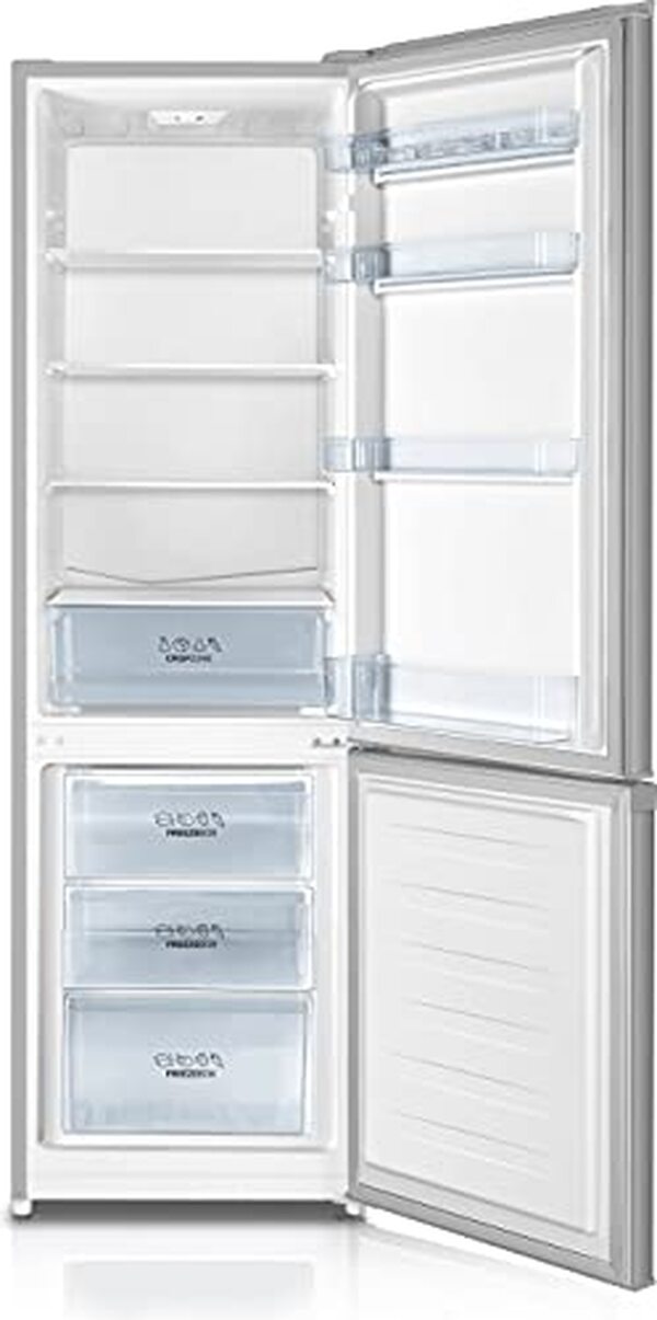 Découvrez l'efficacité énergétique et l'esthétique moderne du réfrigérateur-congélateur Gorenje RK4182PS4 pour un style argenté dans votre cuisine