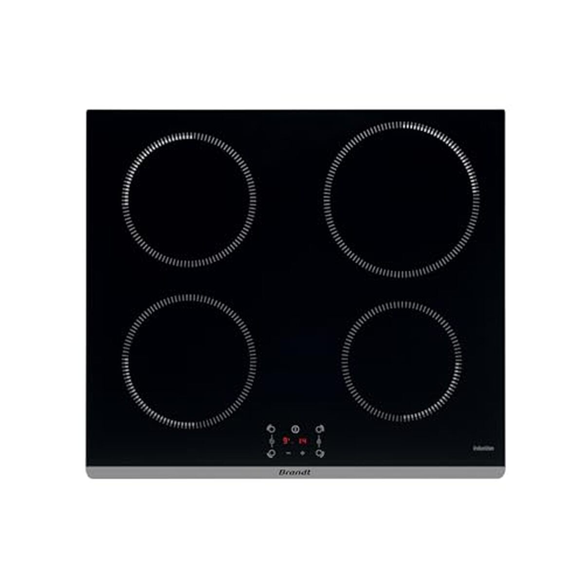 Test : brandt BPI6464B, plaque induction 7200W, 4 foyers