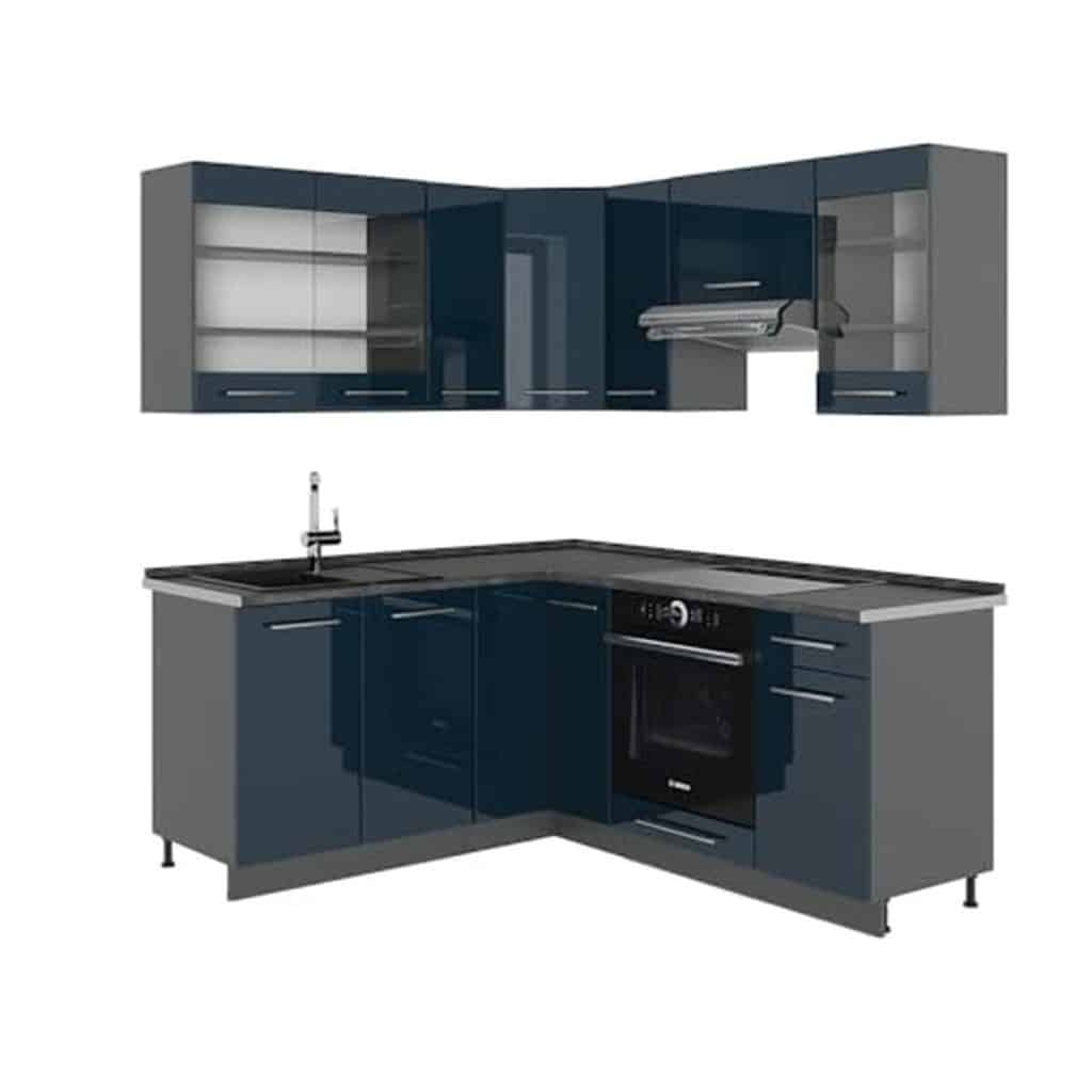 Test : cuisine en angle Vicco Fame-Line, 160 x 60 cm