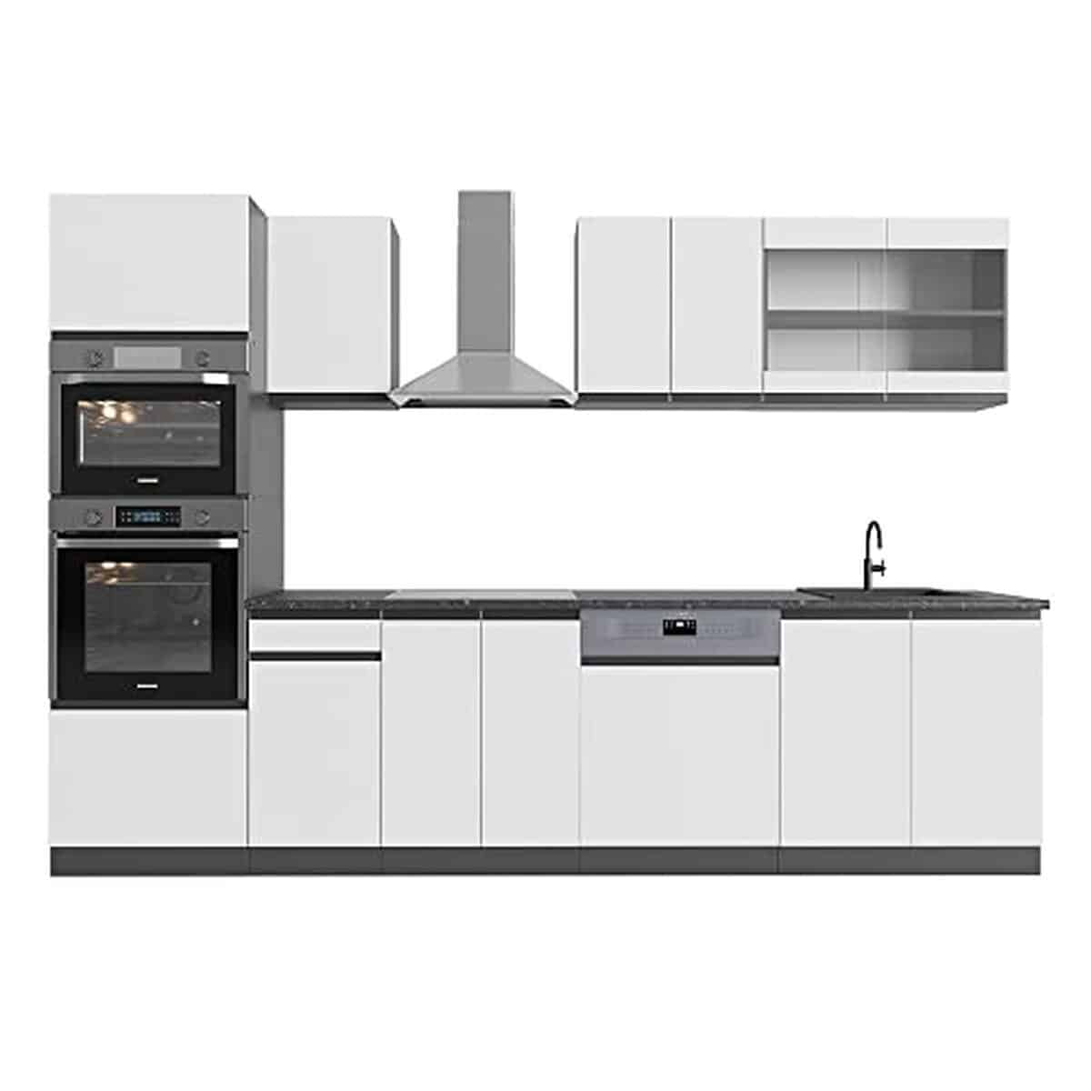 Test : cuisine Vicco R-Line 300 cm, design élégant en forme de J