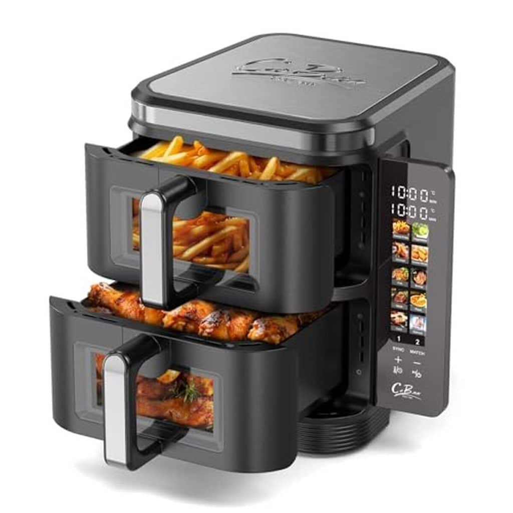 Test de la friteuse à air COBNN Dual Zone 2800W