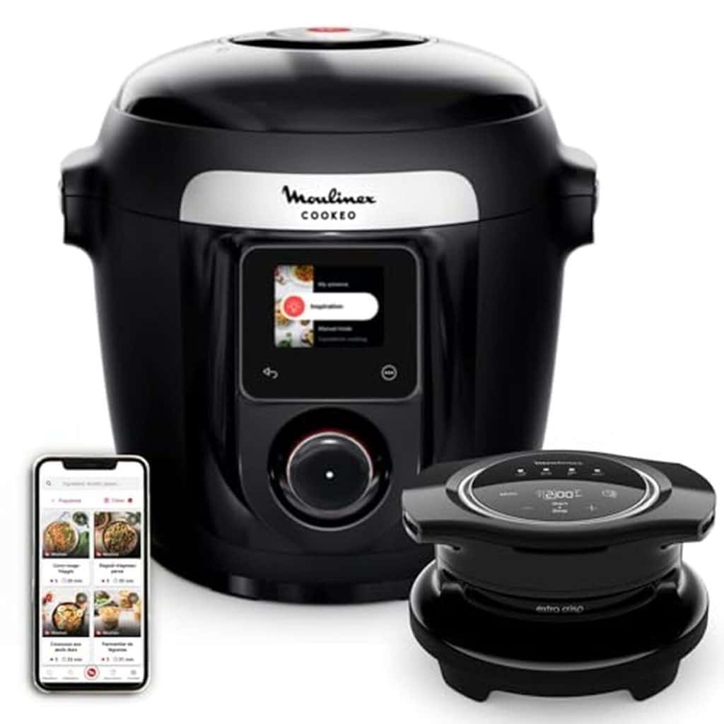 Test du multicuiseur Moulinex Cookeo Wi-Fi Extra Crisp : efficacité et polyvalence