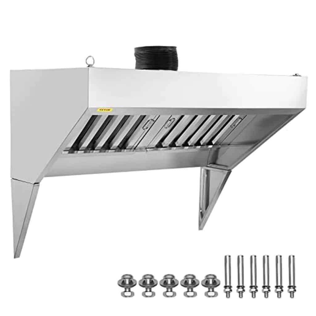 Test : hotte Vevor inox 201 pour camion-restaurant