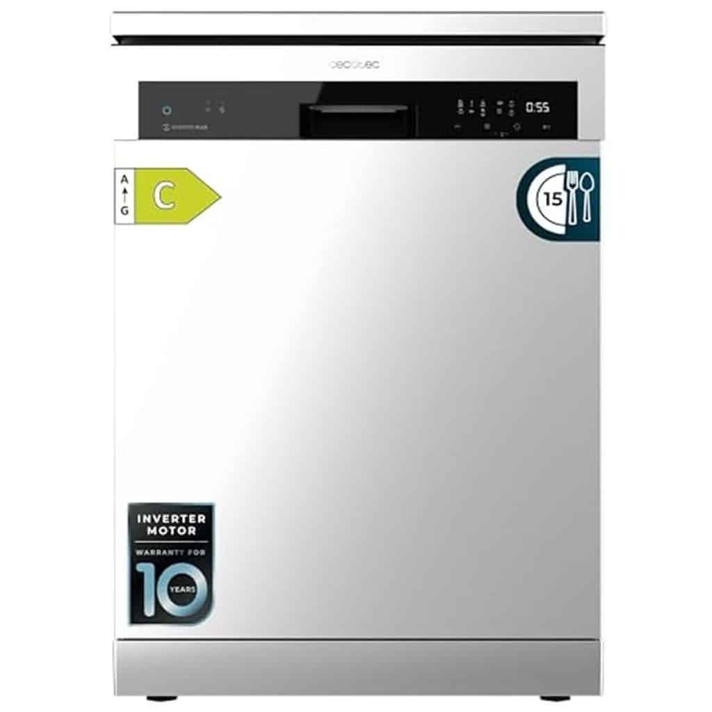 Test : lave-vaisselle Cecotec Bolero Aguazero 6500 Inox 15 couverts