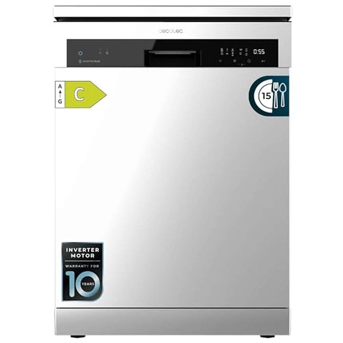 Test : lave-vaisselle Cecotec Bolero Aguazero 6500 Inox 15 couverts